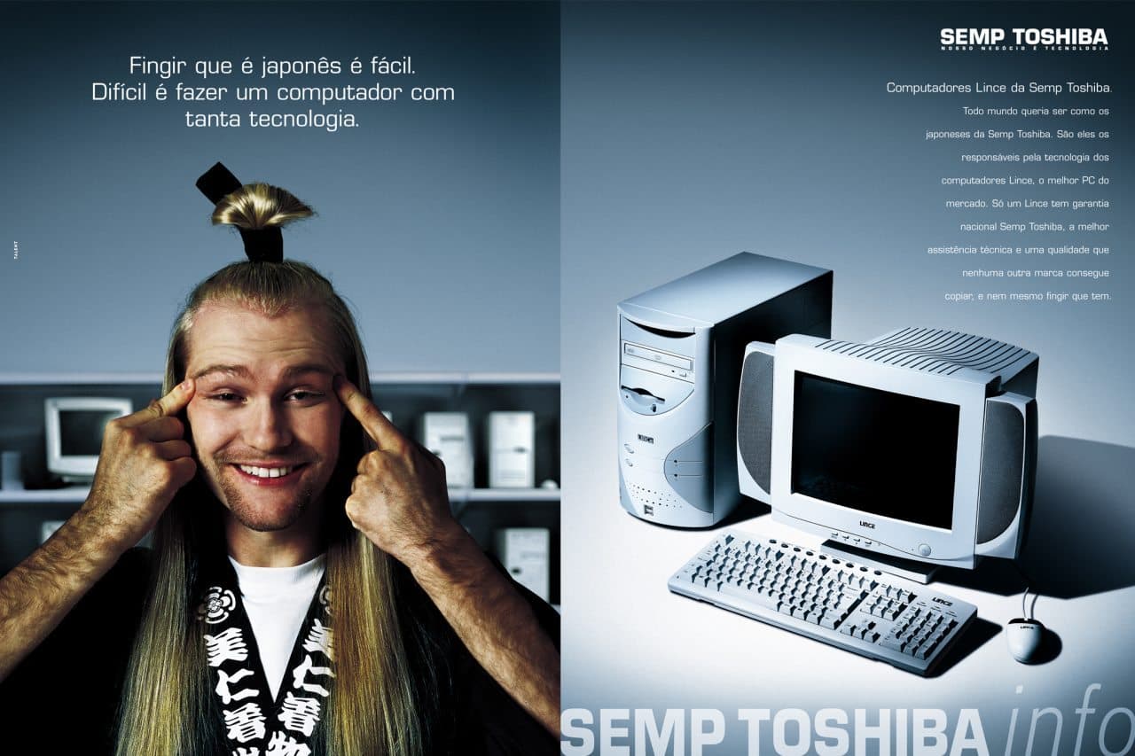 Campanha Semp Toshiba Talent Direção de Arte Fernando Carrera